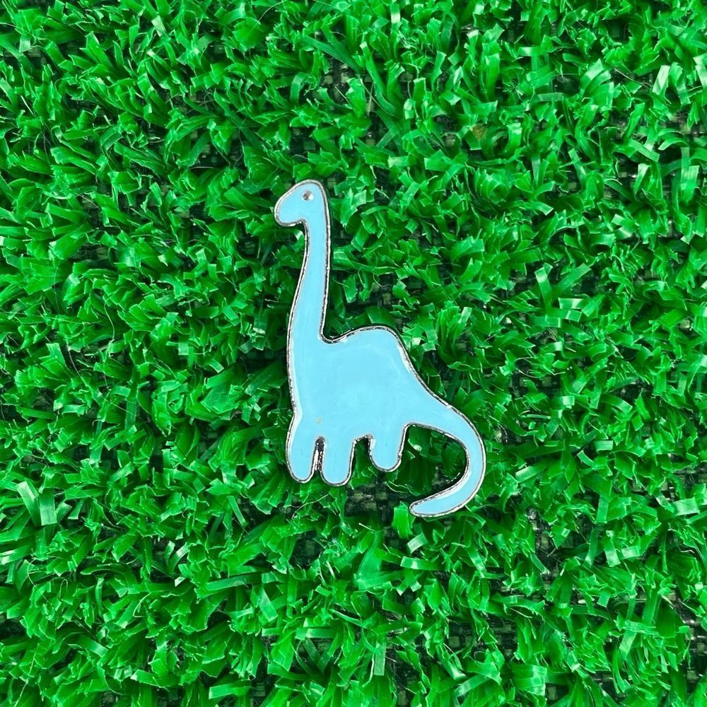 Brachiosaurus Blue Small Enamel Pin/ Brooch Lapel - Picture 6 of 6
